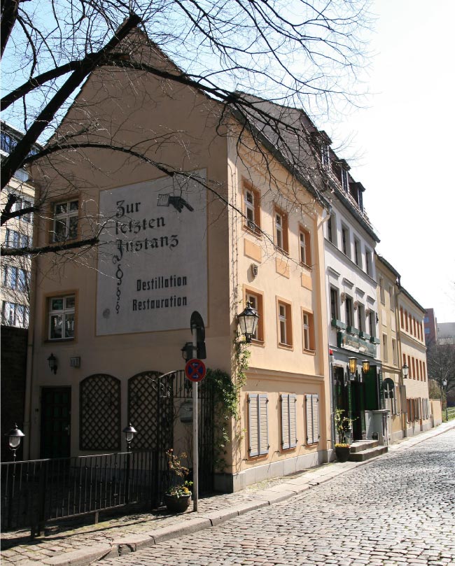 The building where Zur Letzten Instanz, Berlin's oldest restaurant, resides.