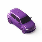 3d icon of an isometric and realistic violet car